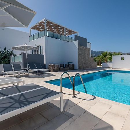 Asteria Pearl Villa 2 With Rooftop Jacuzzi Tigaki Exteriör bild