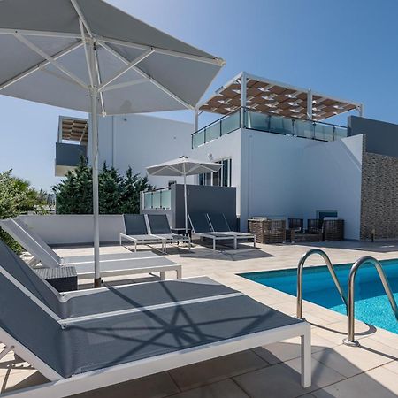 Asteria Pearl Villa 2 With Rooftop Jacuzzi Tigaki Exteriör bild