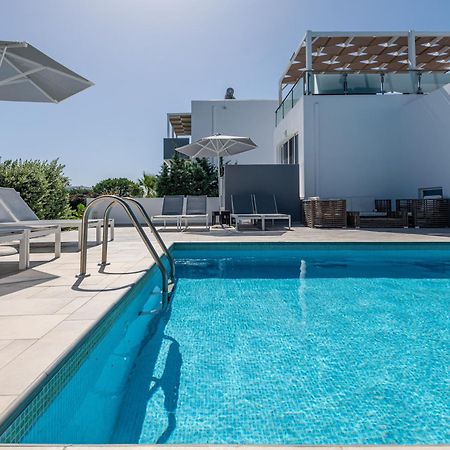 Asteria Pearl Villa 2 With Rooftop Jacuzzi Tigaki Exteriör bild