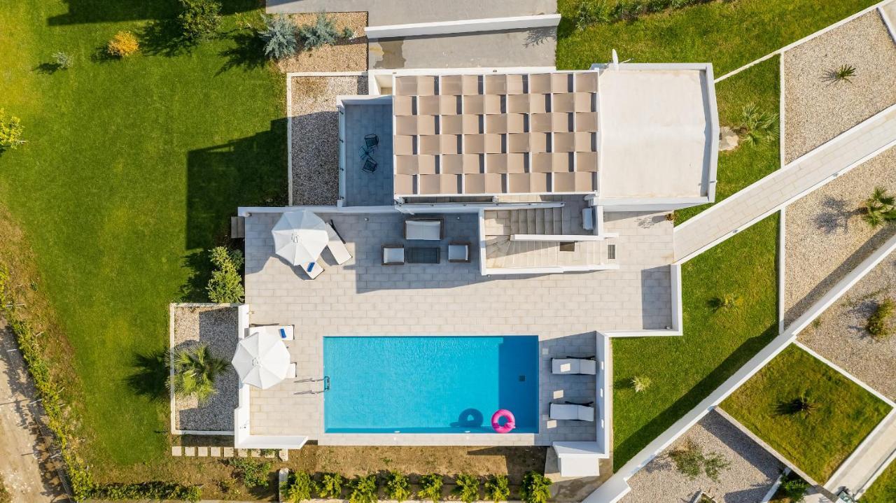 Asteria Pearl Villa 2 With Rooftop Jacuzzi Tigaki Exteriör bild