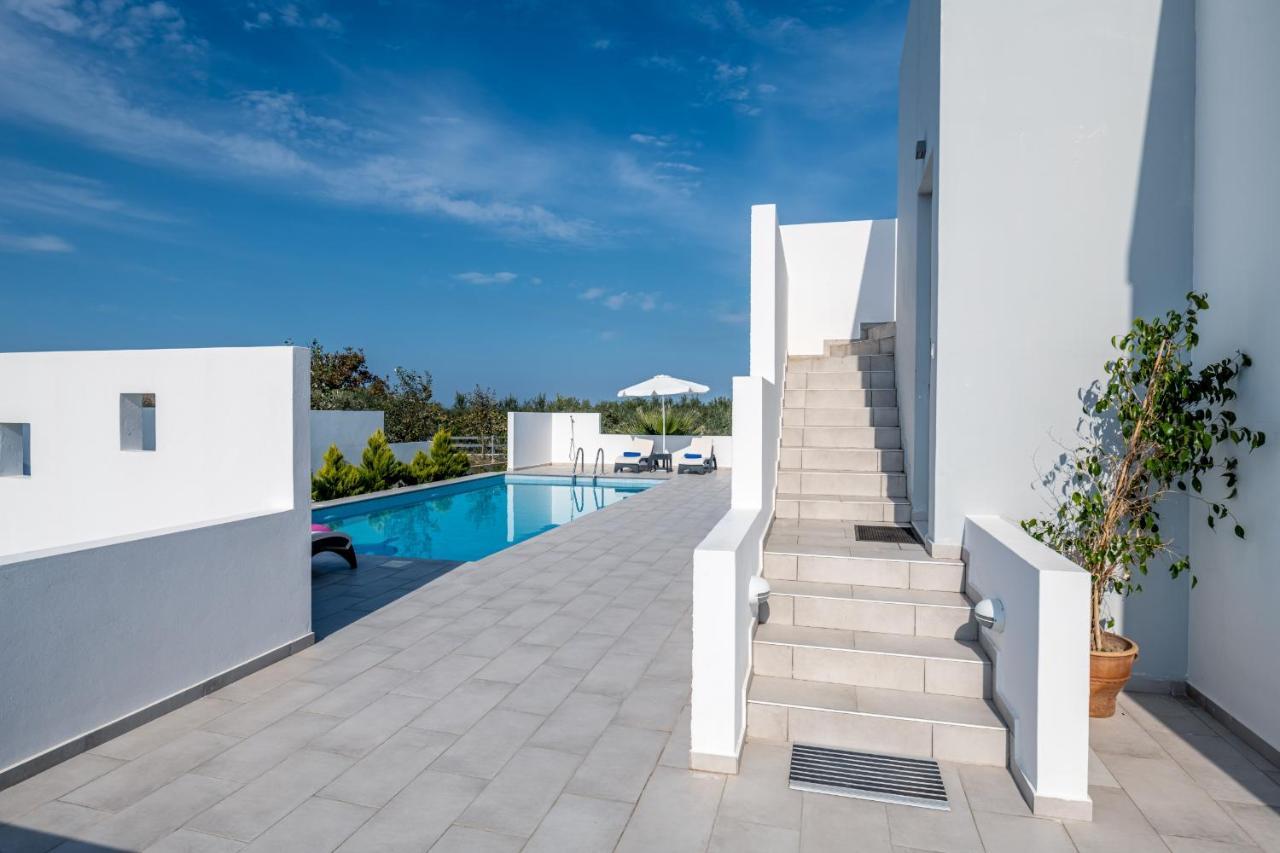 Asteria Pearl Villa 2 With Rooftop Jacuzzi Tigaki Exteriör bild