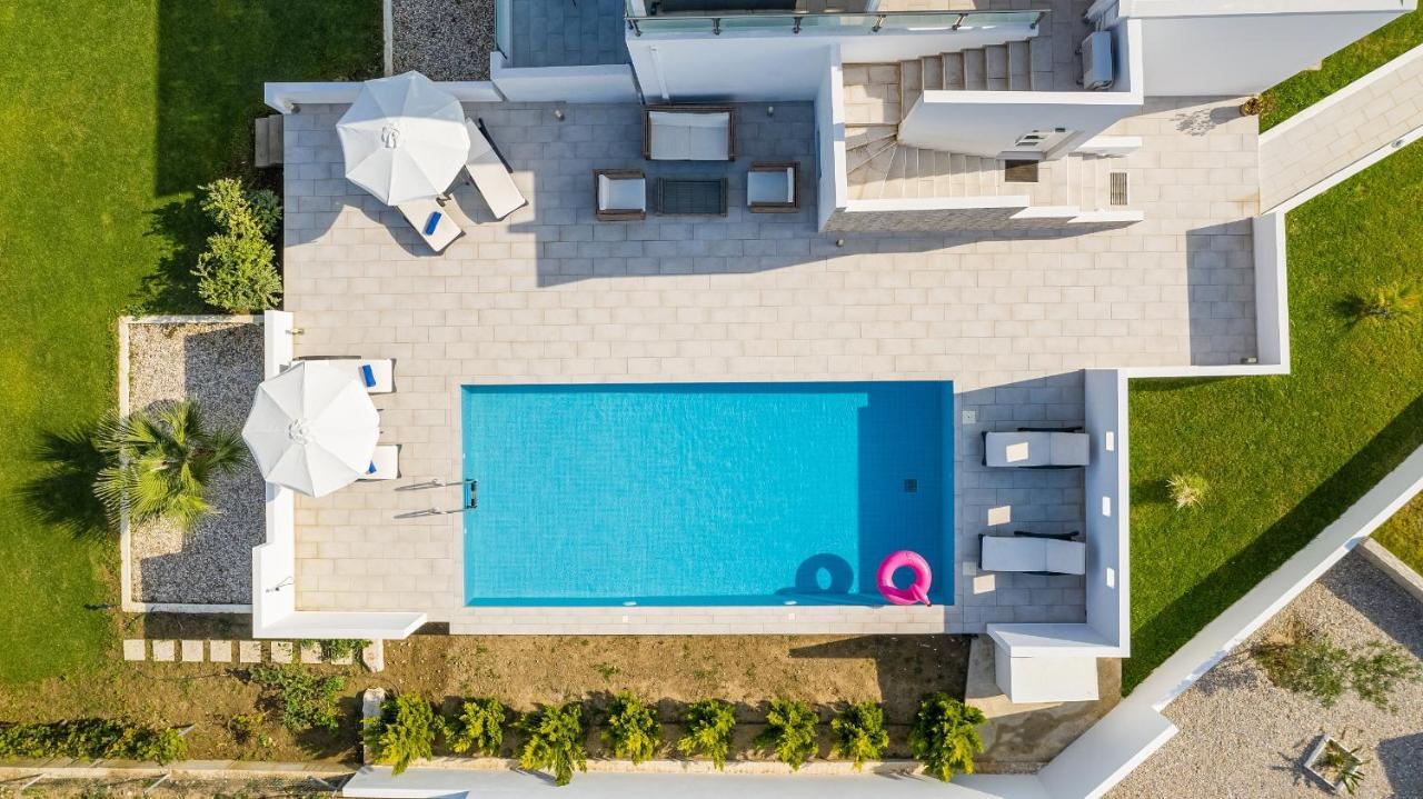 Asteria Pearl Villa 2 With Rooftop Jacuzzi Tigaki Exteriör bild