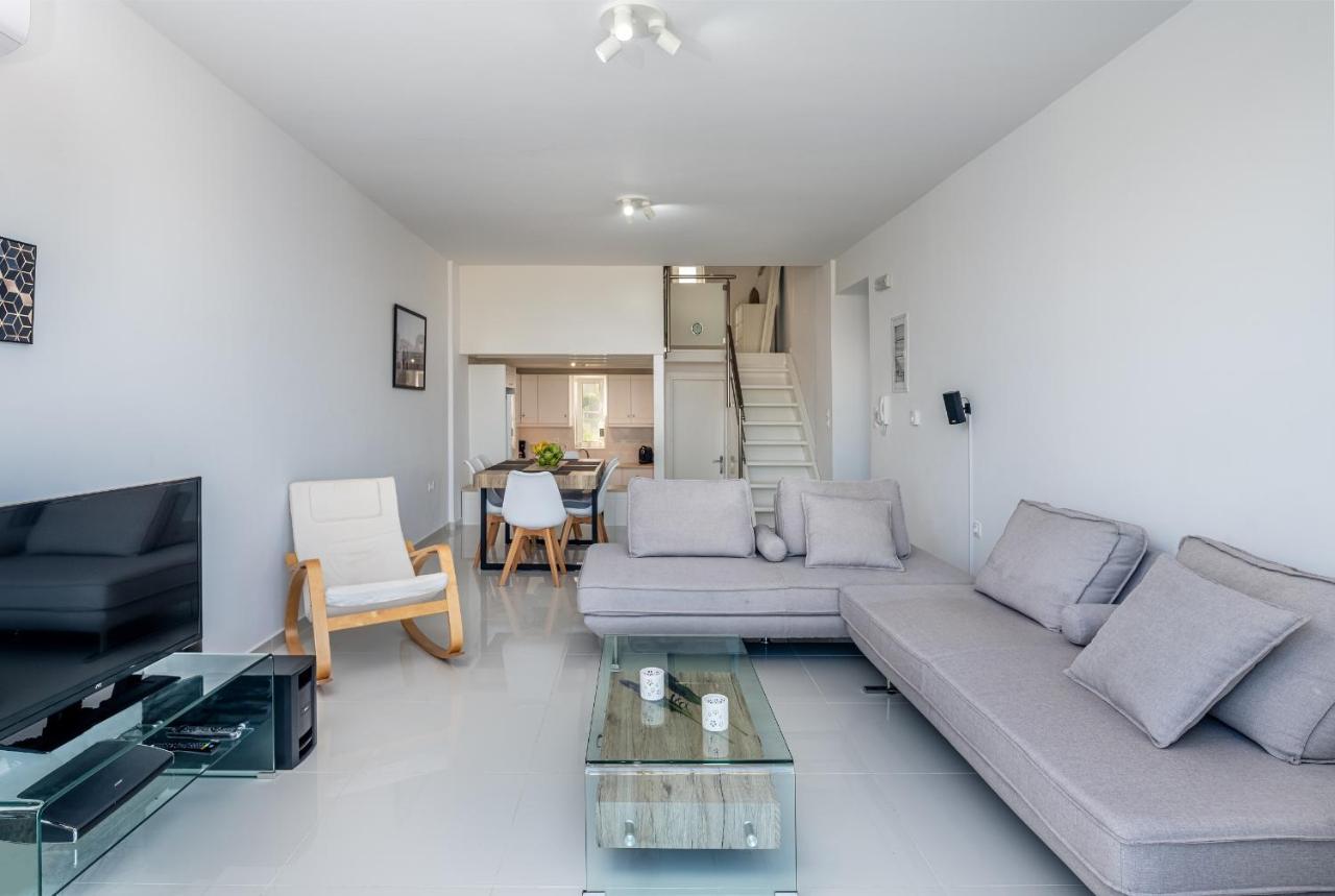 Asteria Pearl Villa 2 With Rooftop Jacuzzi Tigaki Exteriör bild