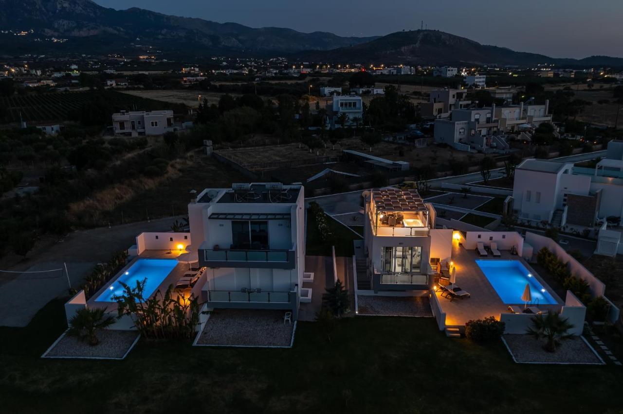 Asteria Pearl Villa 2 With Rooftop Jacuzzi Tigaki Exteriör bild