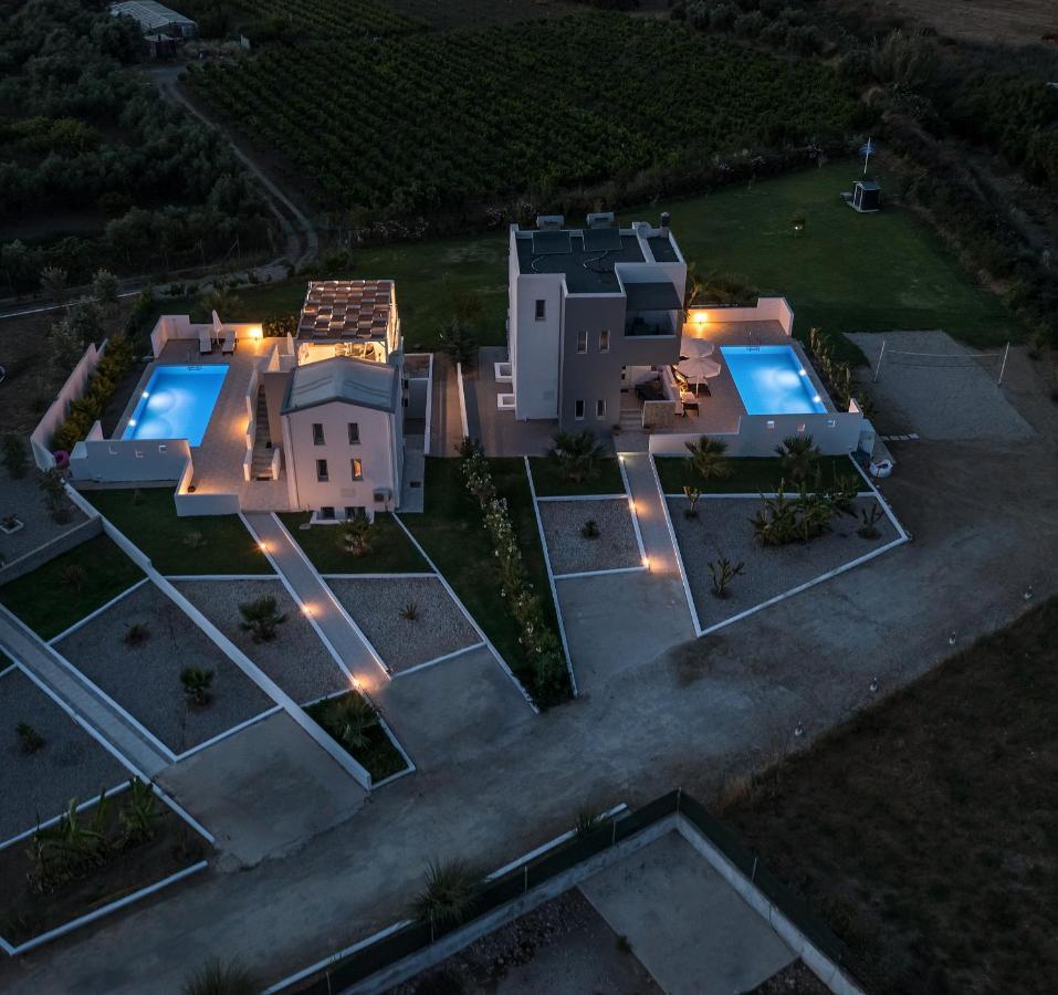 Asteria Pearl Villa 2 With Rooftop Jacuzzi Tigaki Exteriör bild
