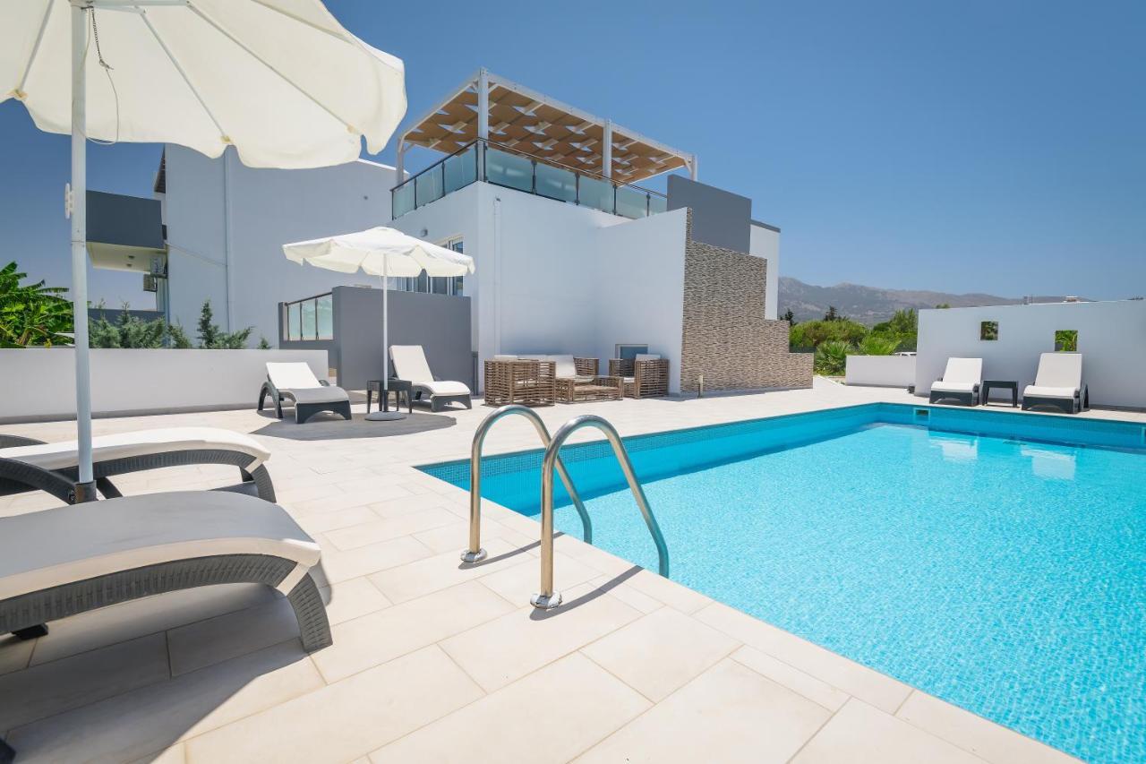 Asteria Pearl Villa 2 With Rooftop Jacuzzi Tigaki Exteriör bild